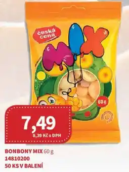 Kubík potraviny Bonbony mix nabídka