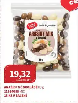 Kubík potraviny Arašídy v čokoládě nabídka