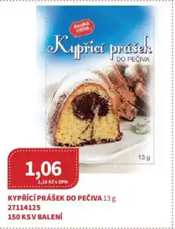 Kubík potraviny Kypřící prášek do pečiva nabídka