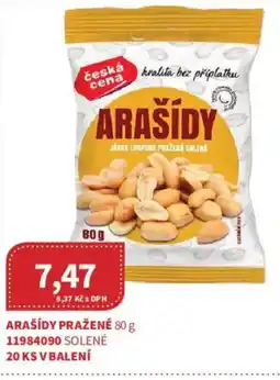 Kubík potraviny Arašídy pražené nabídka