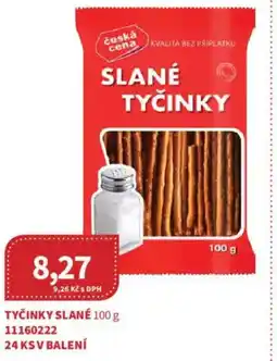 Kubík potraviny Tyčinky slané nabídka
