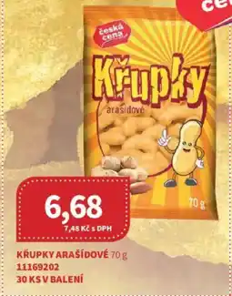Kubík potraviny Křupky arašídové nabídka