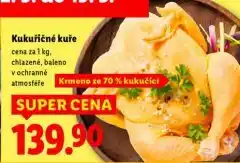 Lidl Kukuřičné kuře nabídka