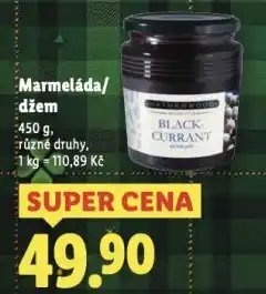 Lidl Marmeláda nabídka
