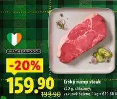 Lidl Irský rump steak nabídka