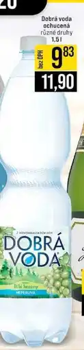 Jip Dobrá voda ochucená různé druhy nabídka