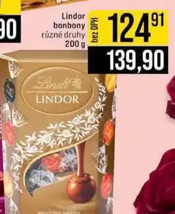 Jip Lindor bonbony různé druhy nabídka