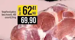 Jip Vepřová plec bez kosti, 40 cca 4,5 kg 1kg nabídka