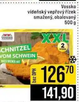 Jip Vossko vídeňský vepřový řízek smažený, obalovaný nabídka