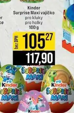 Jip Kinder Surprise Maxi vajíčko pro kluky pro holky nabídka