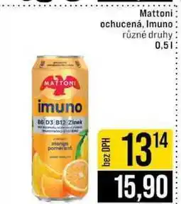 Jip Mattoni ochucená, Imuno různé druhy nabídka