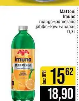 Jip Mattoni Imuno mango+pomeranč jablko+kiwi+ananas 0,7l nabídka