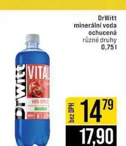 Jip DrWitt minerální voda ochucená různé druhy nabídka