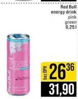 Jip Red Bull energy drink pink green nabídka