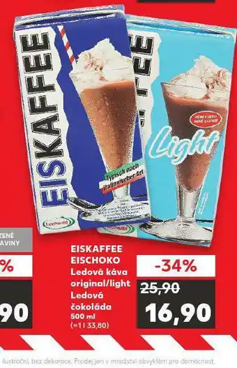 Kaufland Eiskaffee eischoko nabídka