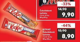 Kaufland Kitkat čokoládová tyčinka nabídka