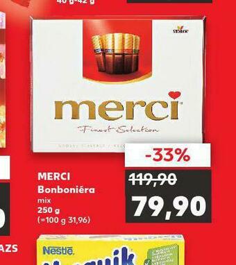 Kaufland Merci bonboniéra nabídka