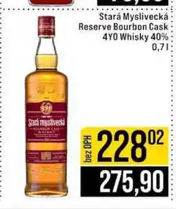 Jip Stará Myslivecká Reserve Bourbon Cask 4Y0 Whisky 40% nabídka