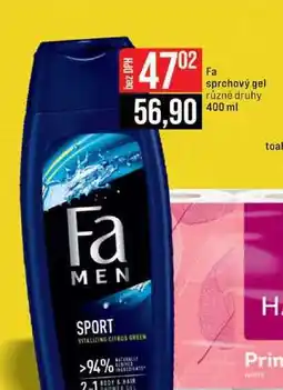 Jip Fa sprchový gel různé druhy nabídka