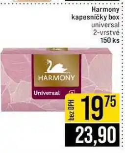 Jip Harmony kapesničky box universal 2-vrstvé 150 ks nabídka