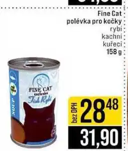 Jip Fine Cat polévka pro kočky rybi kachni kuřeci nabídka