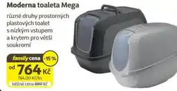 Super Zoo Moderna toaleta Mega nabídka