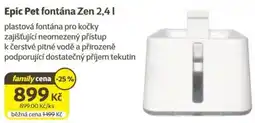 Super Zoo Epic Pet fontána Zen nabídka