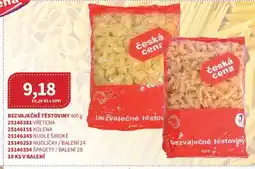 Kubík potraviny Bezvaječné těstoviny nabídka