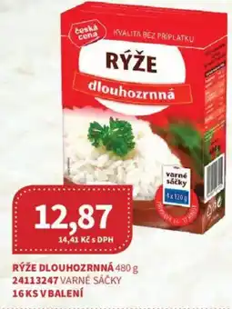 Kubík potraviny Rýže dlouhozrnná nabídka