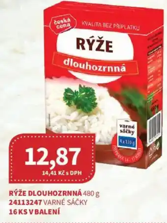 Kubík potraviny Rýže dlouhozrnná nabídka