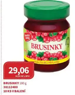 Kubík potraviny Brusinky nabídka