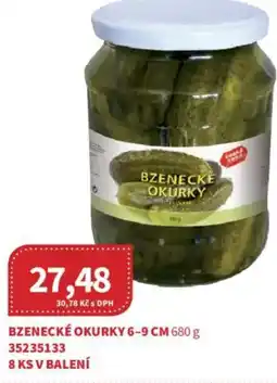Kubík potraviny Bzenecké okurky 6-9 cm nabídka