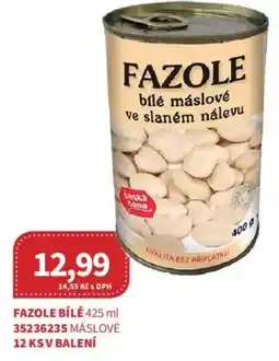 Kubík potraviny Fazole bílé nabídka