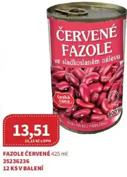 Kubík potraviny Fazole červené nabídka