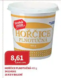 Kubík potraviny Hořčice plnotučná nabídka