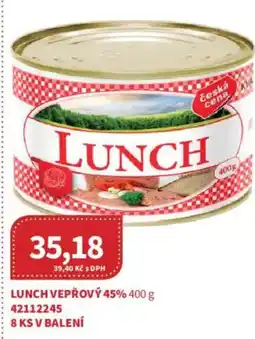 Kubík potraviny Lunch vepřový 45% nabídka