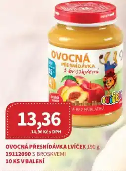 Kubík potraviny Ovocná přesnídávka lvíček nabídka