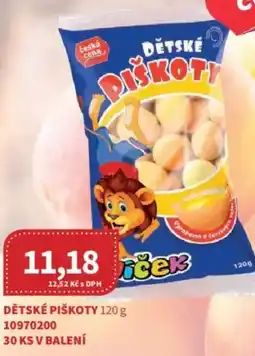 Kubík potraviny Dětské piškoty nabídka