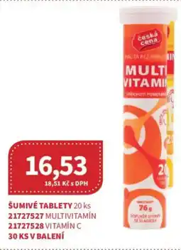 Kubík potraviny Šumivé tablety nabídka