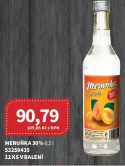 Kubík potraviny Meruňka 30% nabídka