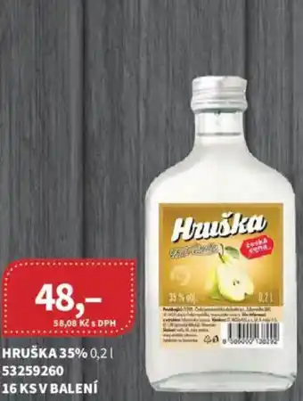 Kubík potraviny Hruška 35% nabídka