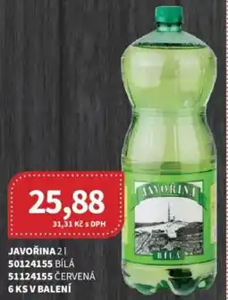 Kubík potraviny Javořina nabídka