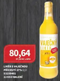 Kubík potraviny Likér s vaječnou příchutí 17% nabídka