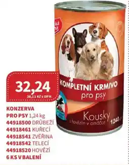 Kubík potraviny Konzerva pro psy nabídka