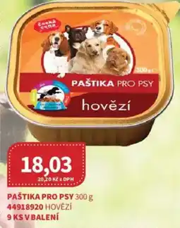 Kubík potraviny Paštika pro psy nabídka