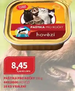 Kubík potraviny Paštika pro kočky nabídka