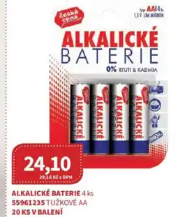 Kubík potraviny Alkalické baterie nabídka