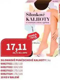 Kubík potraviny Silonkové punčochové kalhoty nabídka