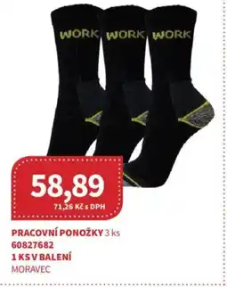 Kubík potraviny Pracovní ponožky nabídka