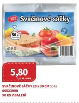 Kubík potraviny Svačinové sáčky nabídka